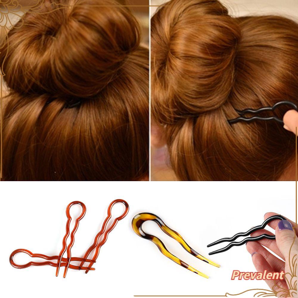 Preva Klip Rambut Bentuk U Fashion Aksesoris Rambut Styling Tools Nyaman Jepit Rambut Sederhana
