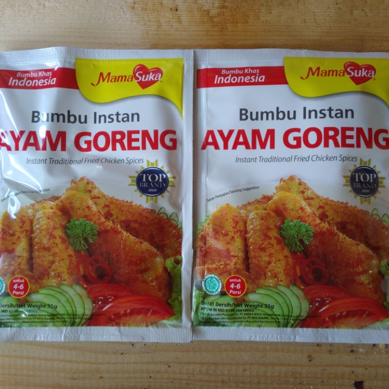 

Mamasuka bumbu Instan Ayam Goreng