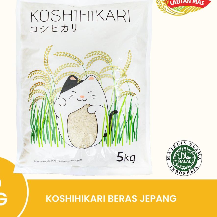 

✶ Koshihikari Beras Jepang 5KG ✿