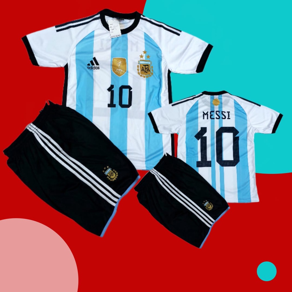 jersey baju bola argentina dewasa/jersey barcelona dewasa