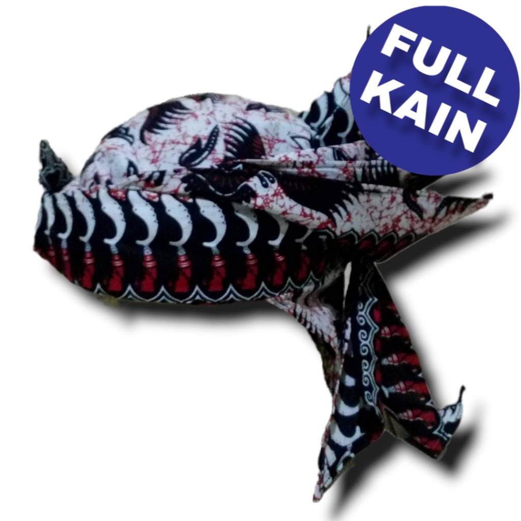 iket merak ngibing FULL KAIN praktis permanen siap pakai premium quality iket sunda bendo blangkon T