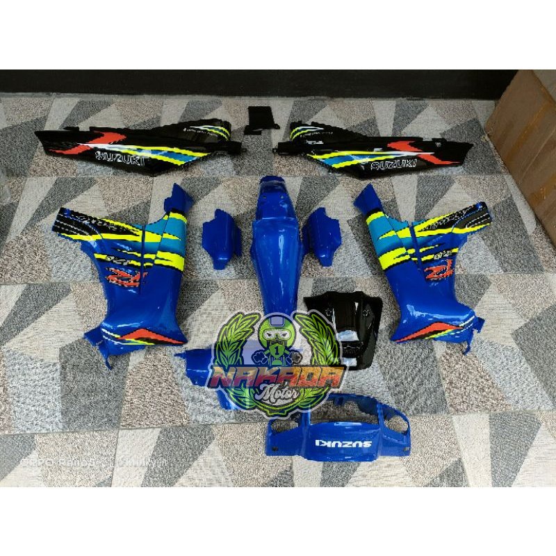 Paket Bodi Set Satria Lumba Satria 2 Tak Full Set Body Halus