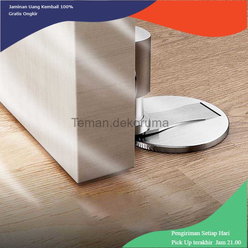 TD - DPR KAK Penahan Pintu Model Slot Anti-Collision Magnetic Door Stopper - XS-X018