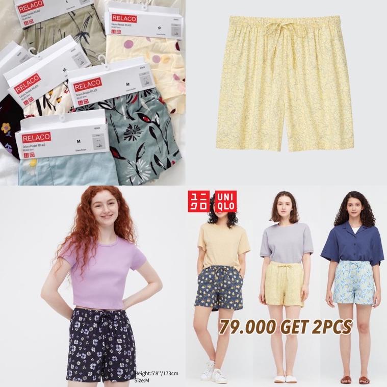 MENARIK UNIQLO Joy Print Relaco Short