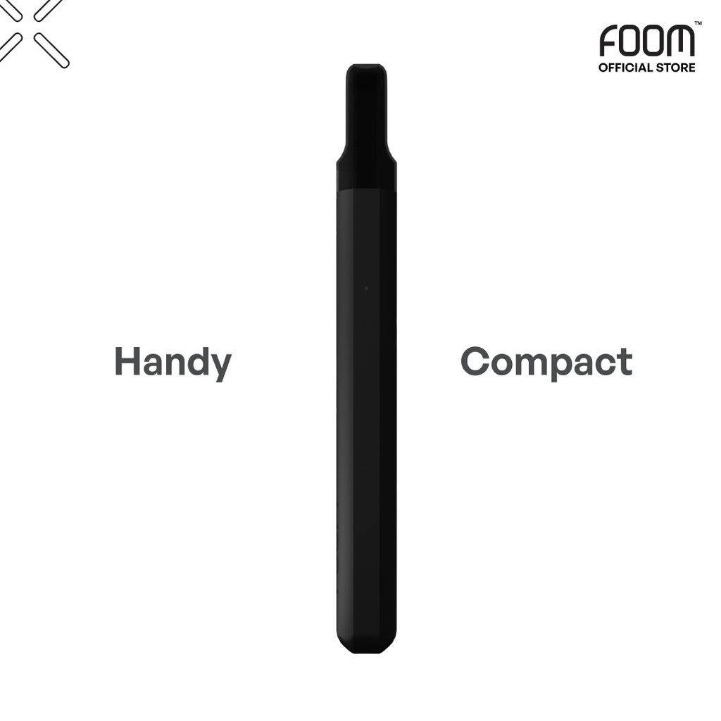 FOOM POD X BUNDLING LIQUID (ABSOLUTE BLACK ICY MENTHOL 15ML)