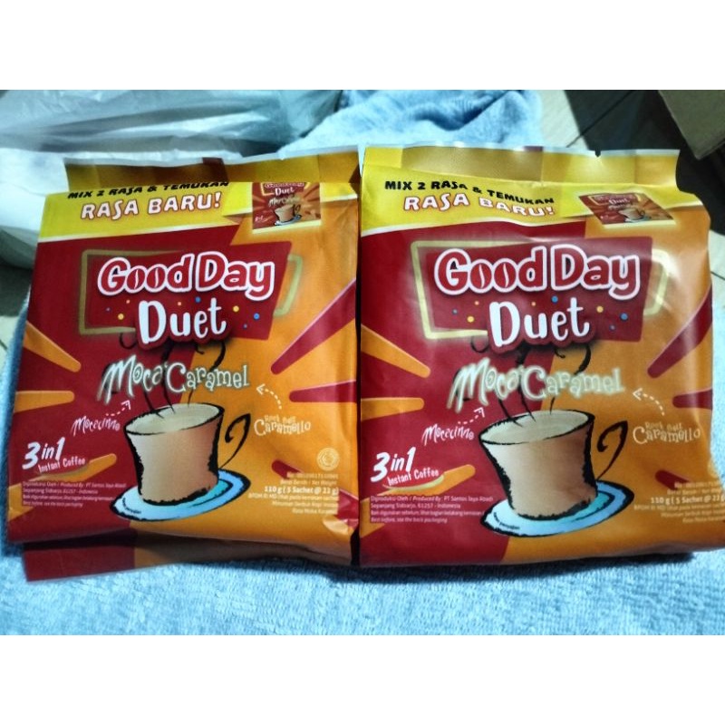 

GOOD DAY DUET MOCACARAMEL 1pack isi 5 pcs