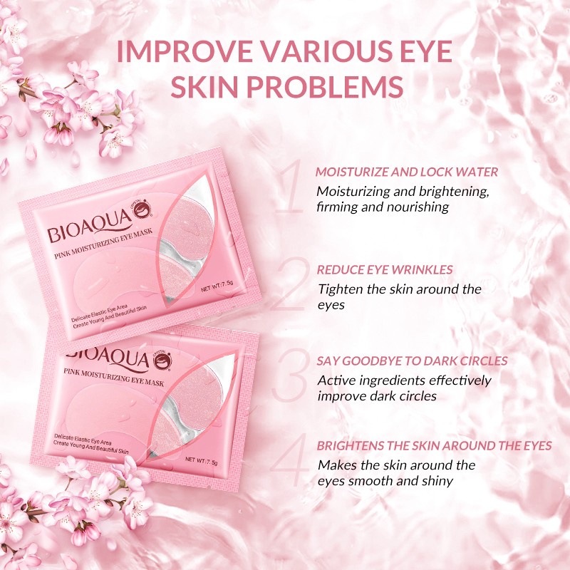 【BPOM】BIOAQUA eye mask Moisturizing masker mata 7.5g