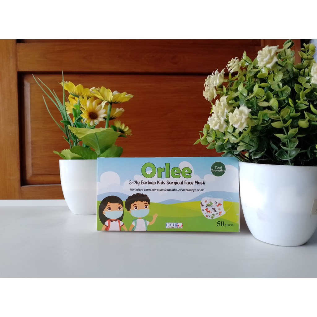 Masker Wajah Anak / Masker Cantol Anak Orlee