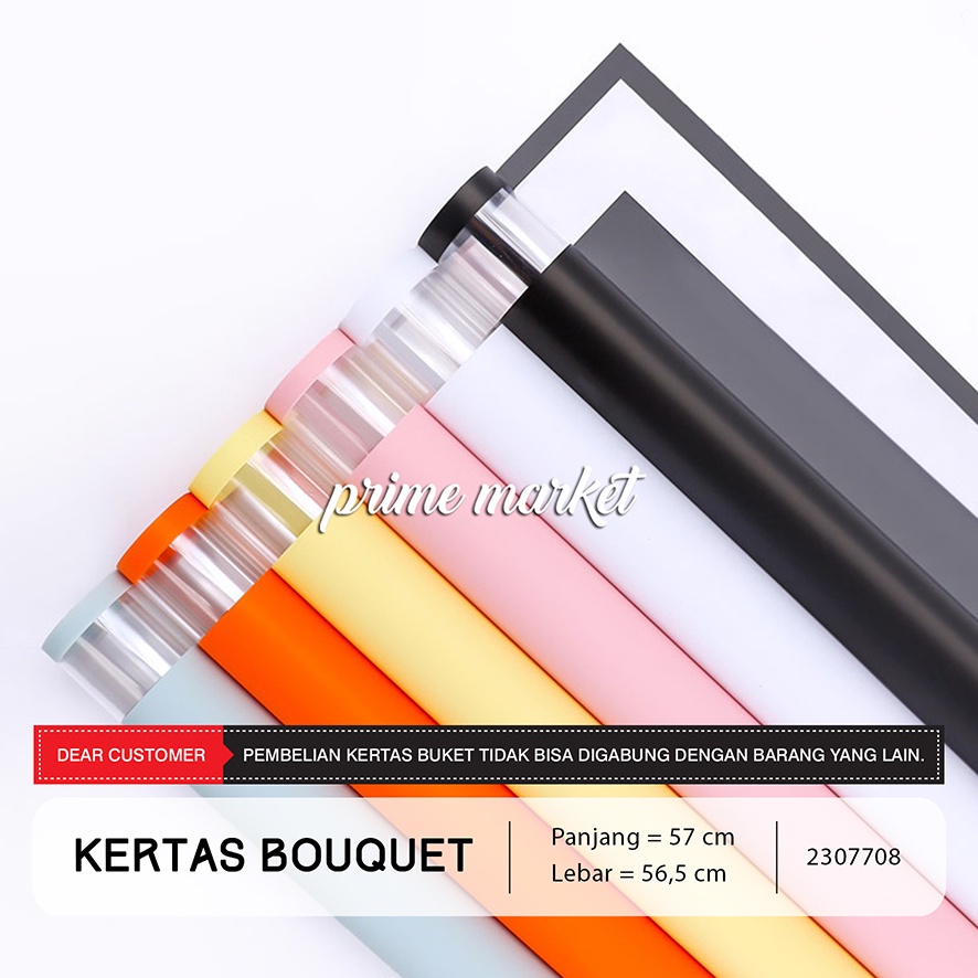 Kertas Buket Bunga Kertas Cellophane Buket Kertas Bucket Kertas Wrapping Buket (2307708)