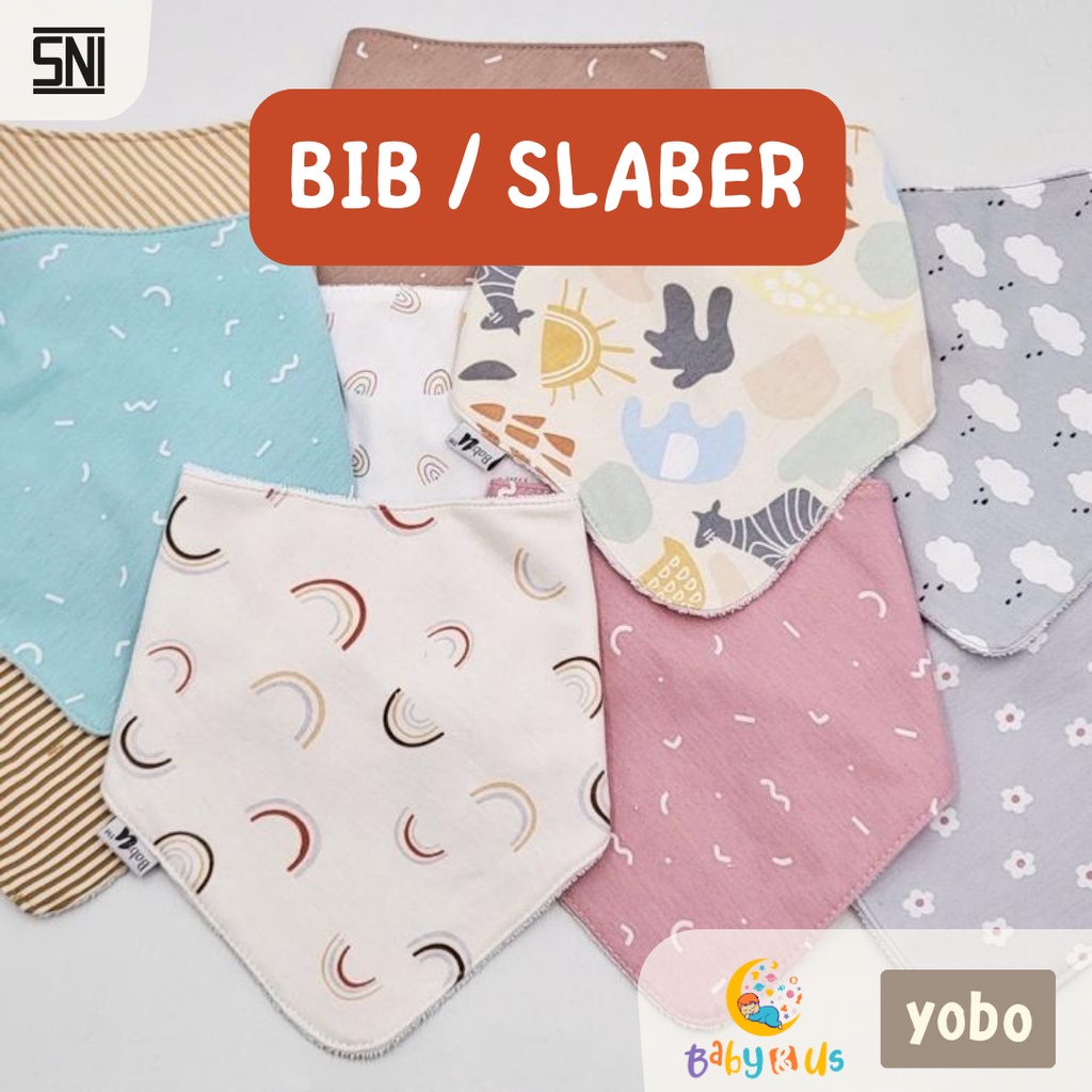YOBO Baby Bandana Bibs - Slaber Segitiga Celemek Bayi