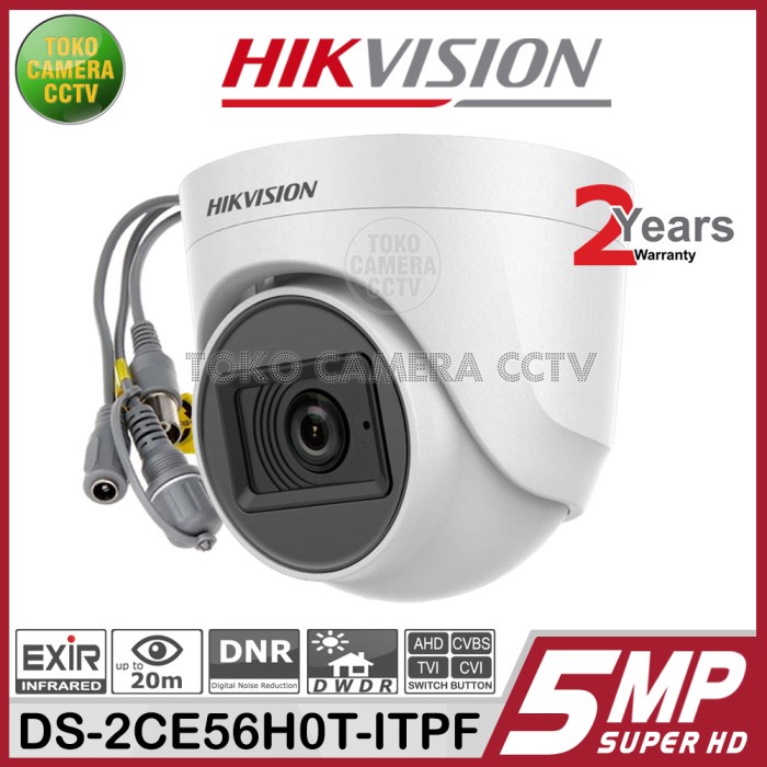 KAMERA CCTV INDOOR HIKVISION 5MP