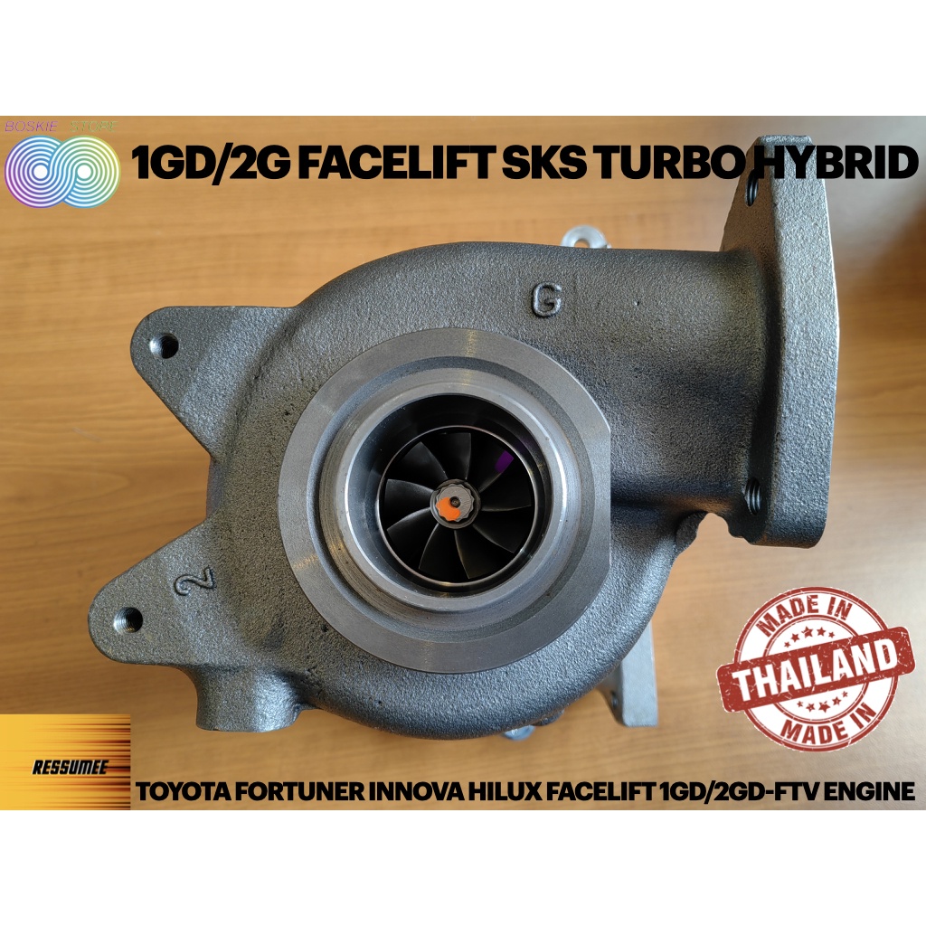 SKS Turbo Hybrid 1GD 2GD Toyota Fortuner Innova Hilux Facelift 2021 Up