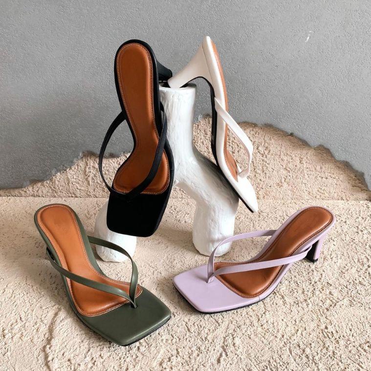 HARGA SPESIAL Sandal Heels Hak Tahu Wanita Emilie CM-234