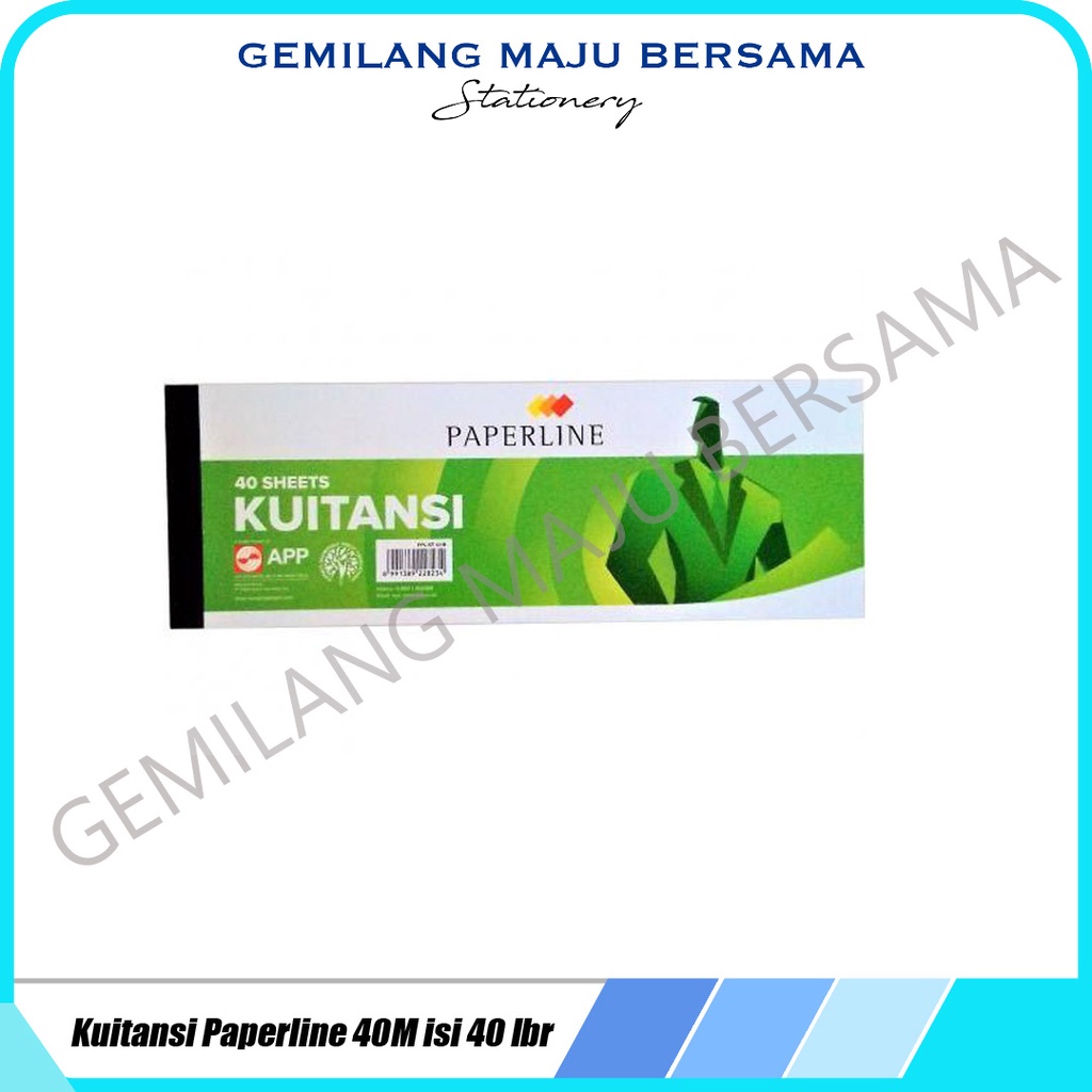 

Buku Kwitansi Paperline 40 M (Kecil)