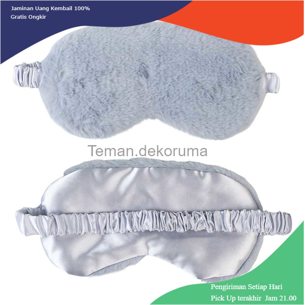 TD - TRV Yeye Sleeping Mask Blindfold Eye Patch Penutup Mata Masker Tidur Bulu - 021