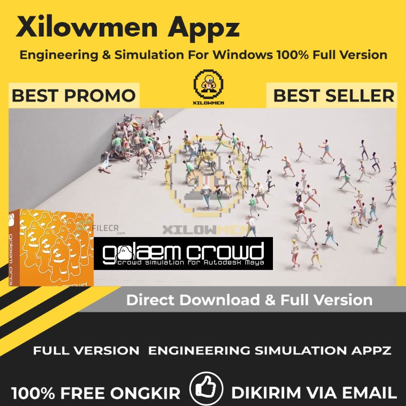 [Full Version] Golaem Crowd Pro Engineering Software Lifetime Win OS