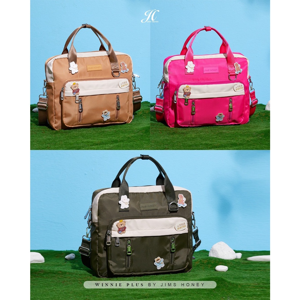 Tas Wanita Jims Honey WINNIE PLUS Bag Hand Bag Ransel Sling Bag Tas Multifungsi