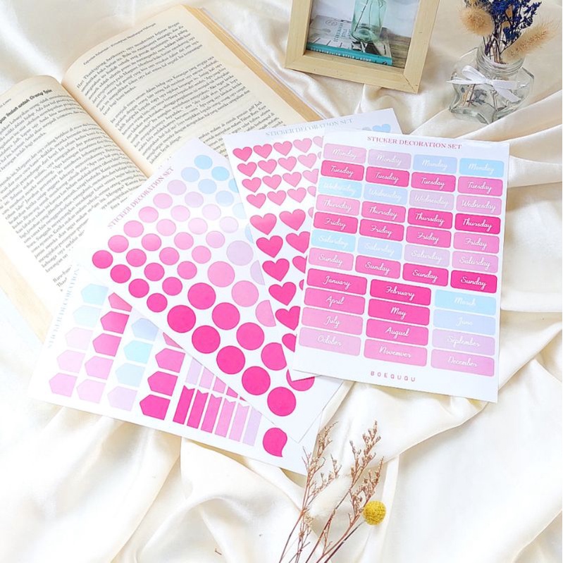 

Custom Sticker Jurnal / Sticker Bahan Chromo / Sticker Cutting Murah Lucu / Sticker Buku / Buku Custom / Custom Murah / Custom Stiker / Stiker Lucu
