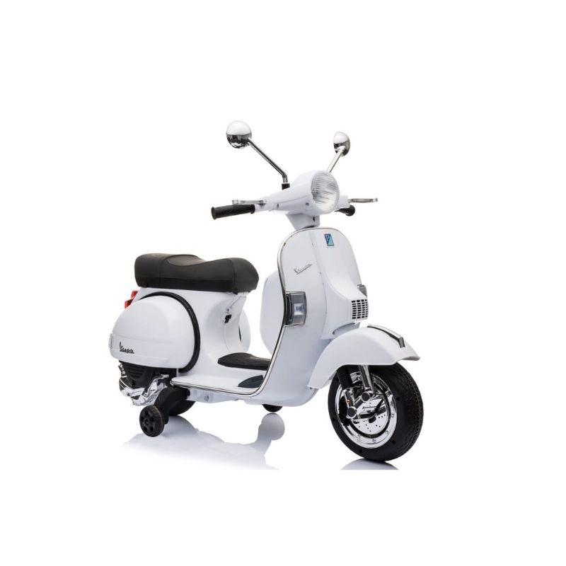 MOTOR AKI YUKITA 002 VESPA PIAGGIO LISSENSI - MAINAN MOTOR AKI ANAK