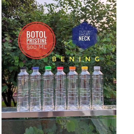 ➵ Botol Plastik 500 ml SN Isi 100 FREE KARDUS /  Botol Pristine / Botol Almond / Botol AMDK ✪