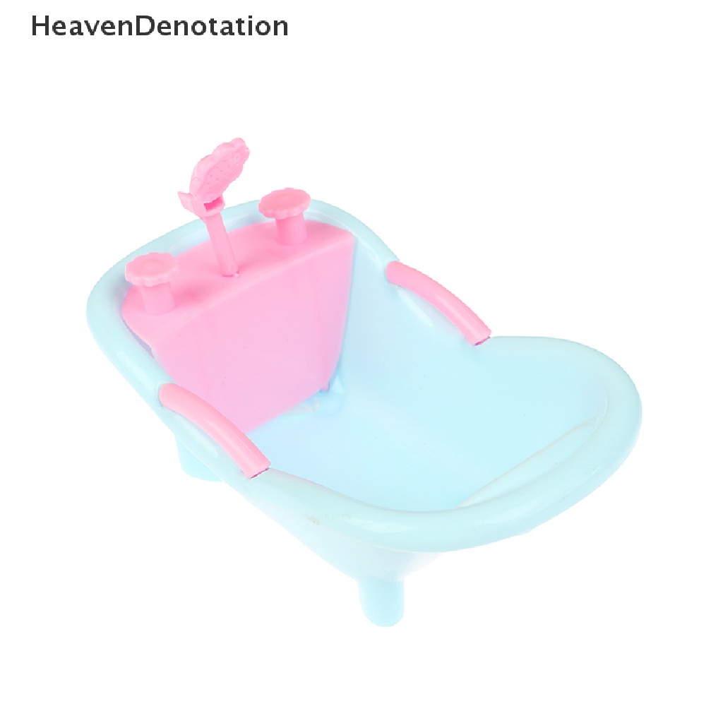 [HeavenDenotation] 1pc Rumah Boneka Dekorasi Rumah Doll Bathtub Mandi Air HDV