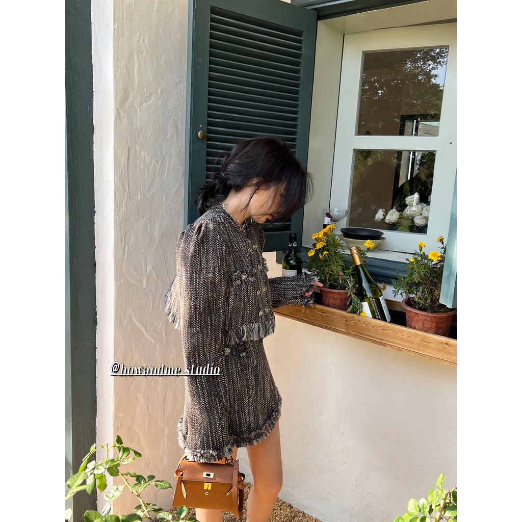 [✅BISA COD] #Sisjuly# Busana baru wanita rumbai jaket angin dupa kecil rok pendek setengah badan rok