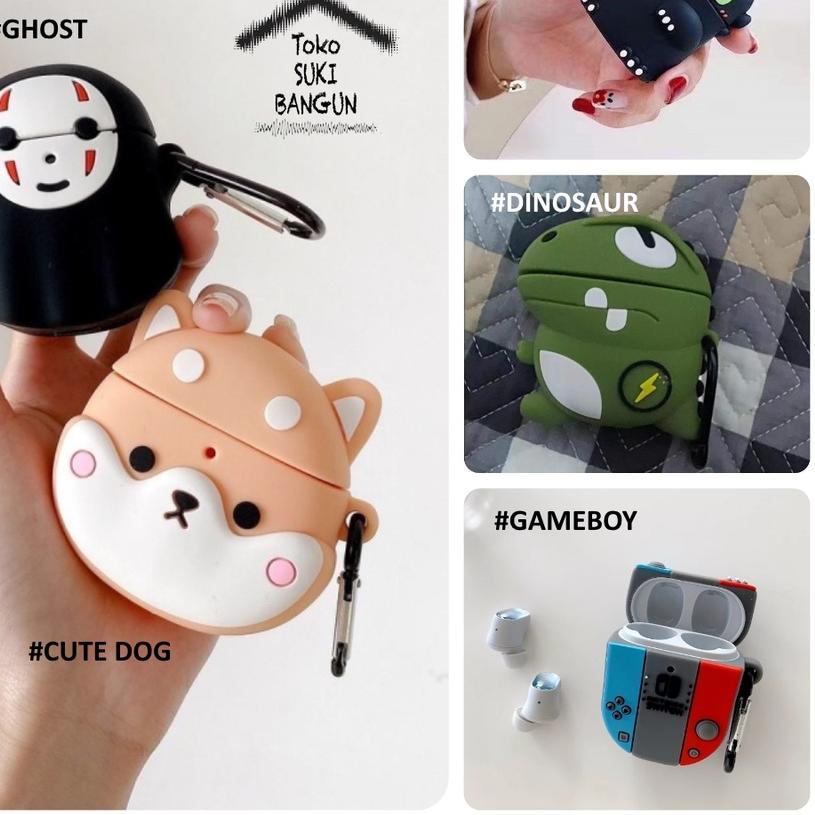◊ Case Redmi Buds 3 Pro & Airdots 3 Pro TWS Rubber CUTE CARTOON Cover ♝
