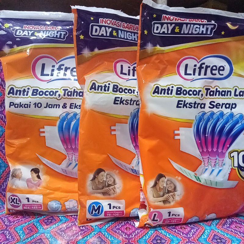 Lifree Perekat(Popok Dewasa PEREKAT)