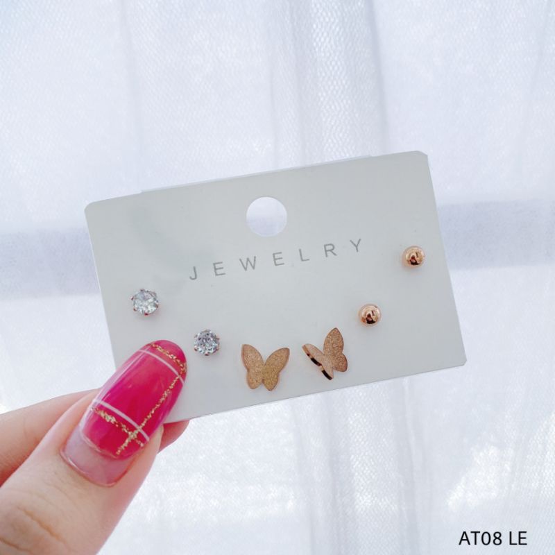 Anting Titanium Kupu-Kupu AT08-09 LE