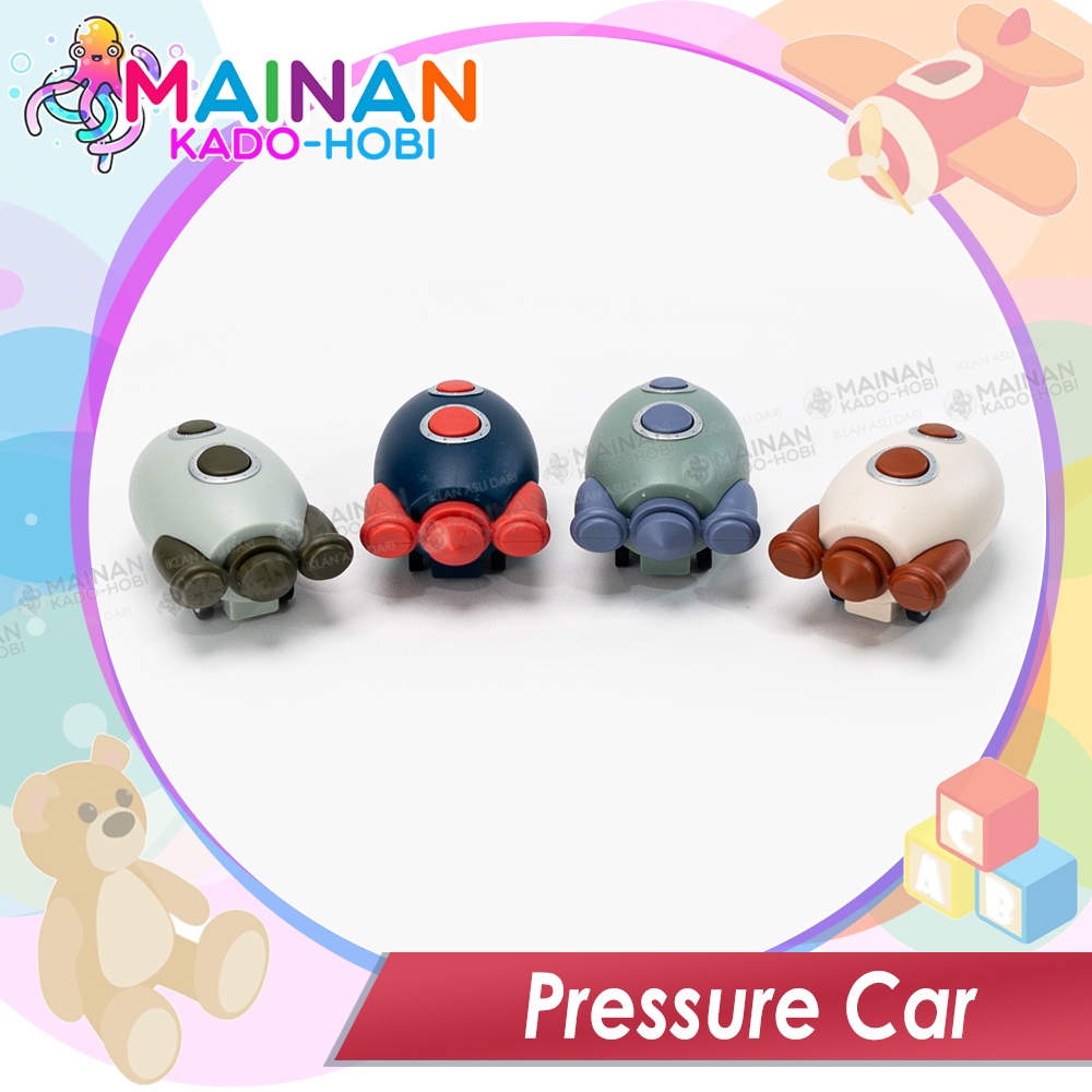 KADO KOLEKSI MAINAN EDUKASI ANAK MINIATUR PULLBACK PRESSURE CAR INERTIA