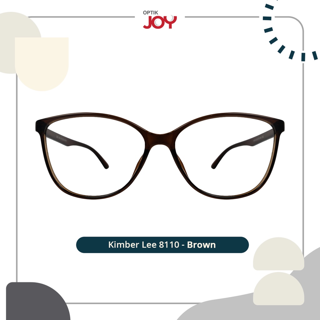 Frame Kacamata Minus Kimber Lee 8110 -  Standard/Anti Radiasi/Photochromic - Frame & Lensa Kacamata