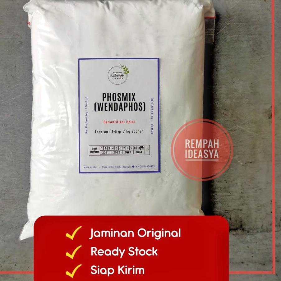 

○ 1kg WendaPhos / Phosmix / Mixphos / Pengenyal Bakso / Sosis / Nugget / Siomay ➴