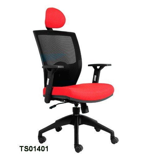 

[[JNT COD]] kursi kantor chairman modern model jaring headrest & tangan turun naik