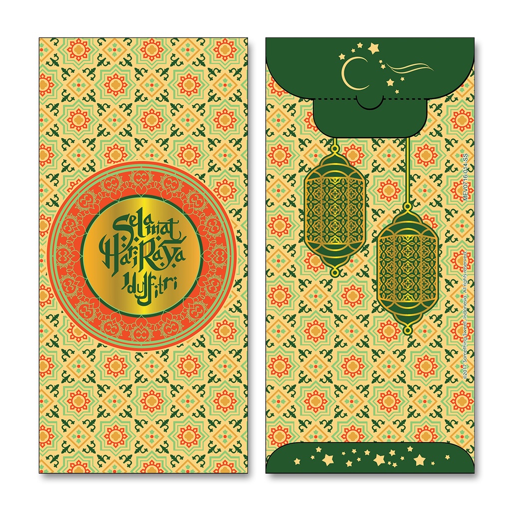 

SOMETHING SWEET CARDS - MONEY ENVELOPES MEDIUM - ANGPAO - AMPLOP UANG - LEBARAN - 014 SS