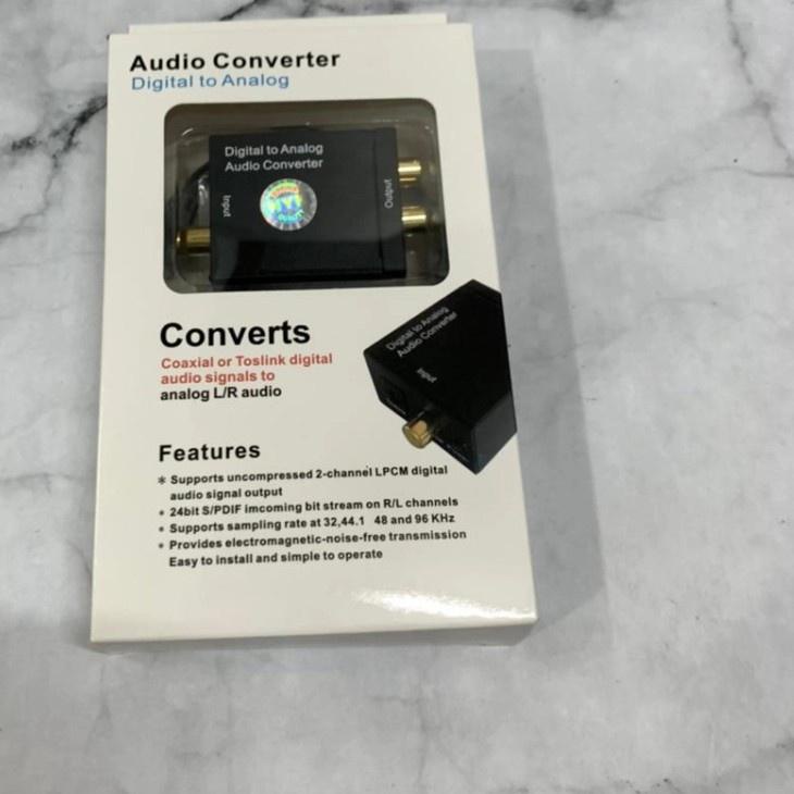 ● Converter Digital to analog audio converter toslink optical / converter digital to analog / audio 