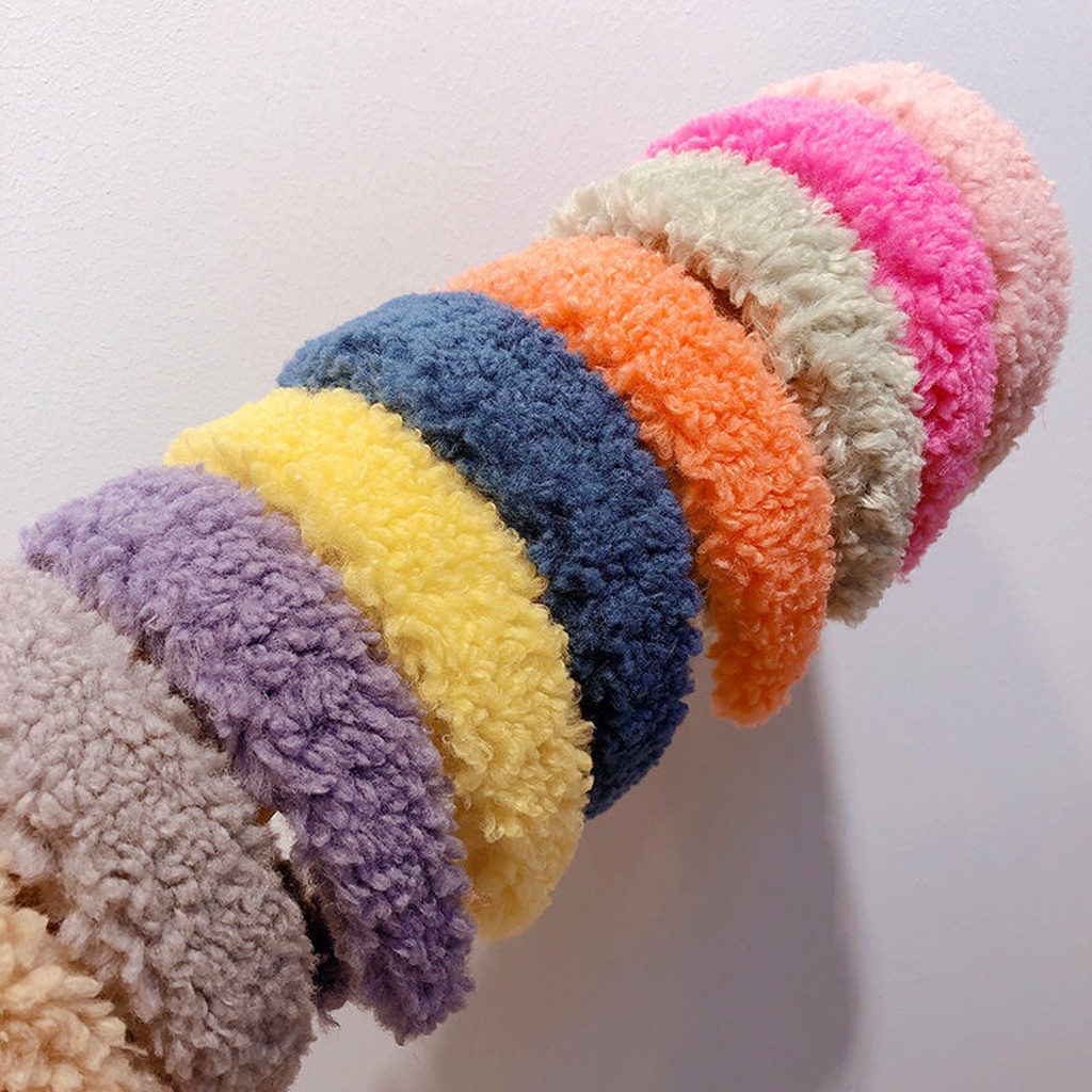 TK Bando Korea Bulu Lembut Fluffy &amp; Tebal Bando Korea Wool Lembut A075