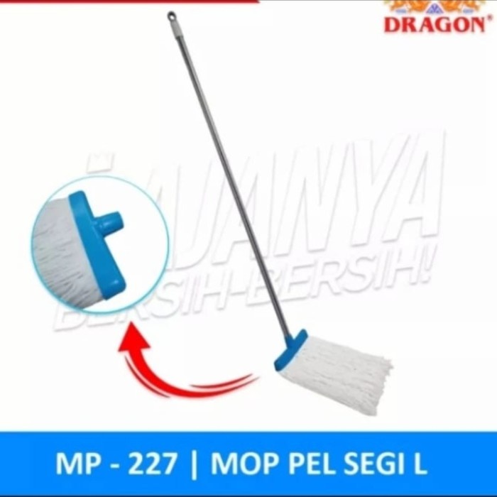 ( LTON ) DRAGON PEL MOP LANTAI COTTON KATUN ( L ) Grosir Termurah