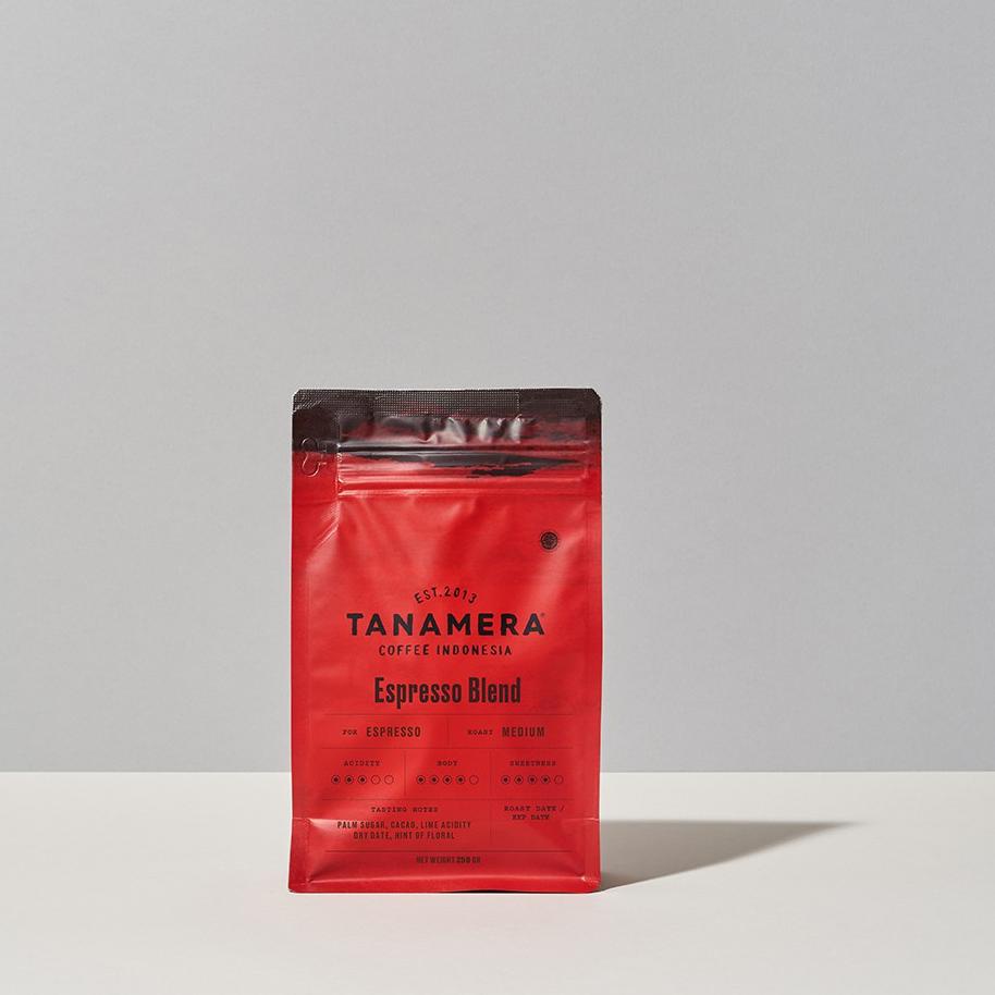 

♤ Kopi Arabika Tanamera Coffee Espresso Blend 250 Gr ✹