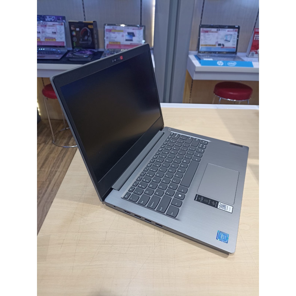 Laptop Slim Murah Lenovo Ideapad 3 Intel N4020 4GB 512GB SSD HD WINDOWS 11 ORIGINAL RESMI FREE OFFICE TERLARIS