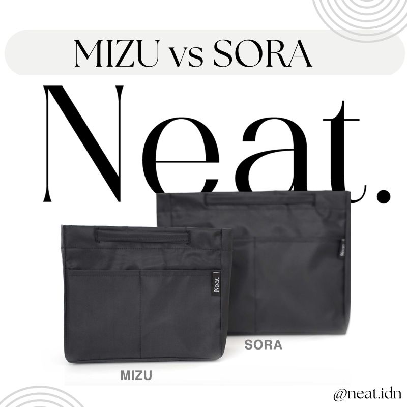 [Neat.] READY STOCK MIZU Bag Organizer Bag in Bag Organizer