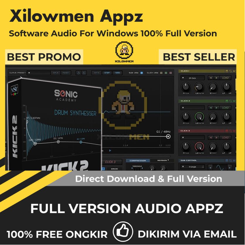 [Full Version] Sonic Academy Kick 2 Pro Lifetime Audio Software WIN OS