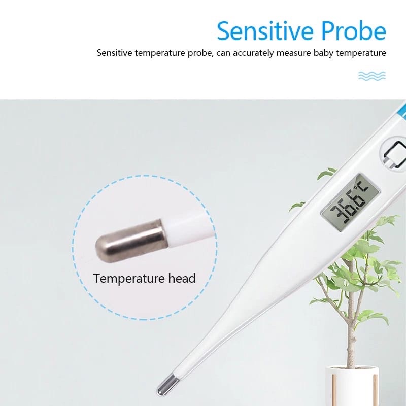 Thermometer Digital Alat Pengukur Suhu Badan Bayi Dan Dewasa