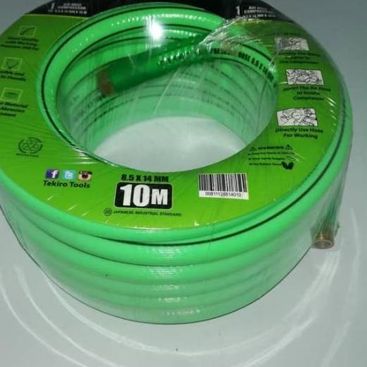 ☂ Selang angin kompresor 10 meter TEKIRO selang angin tekanan tinggi ۩