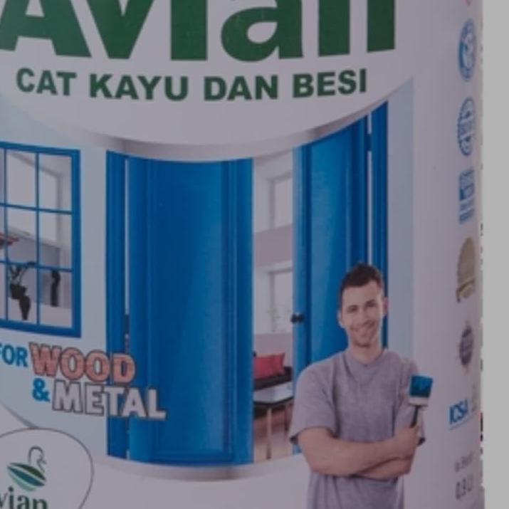 ✰ Cat Besi dan Kayu AVIAN 800 ml / 1 kg ➢