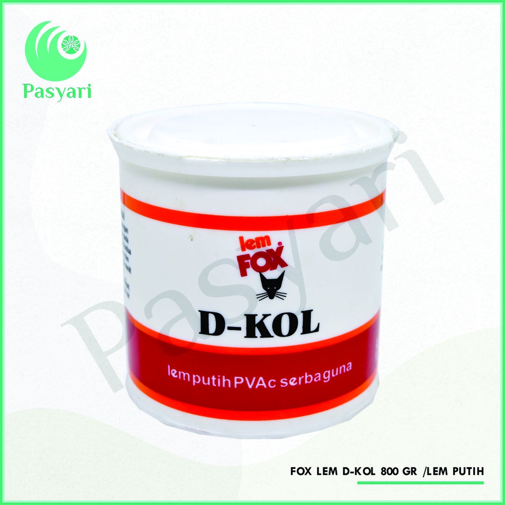 

Fox Lem D-Kol 800 Gr /Lem Putih
