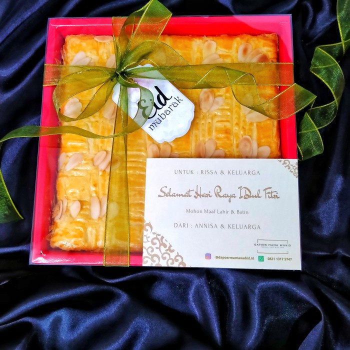 

(COD) Lekker Holland boterkoek cake hampers / Dapoermamawahid.id