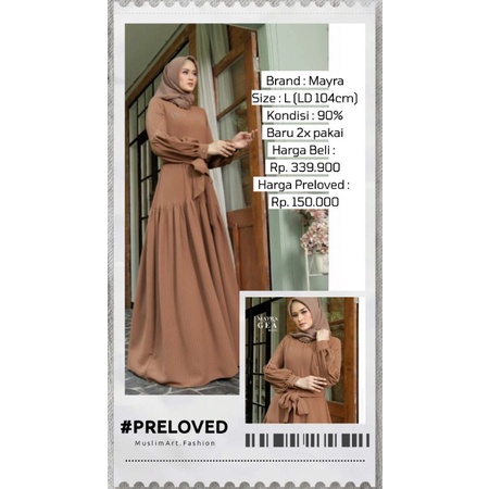 Preloved Dress Basic Mayra