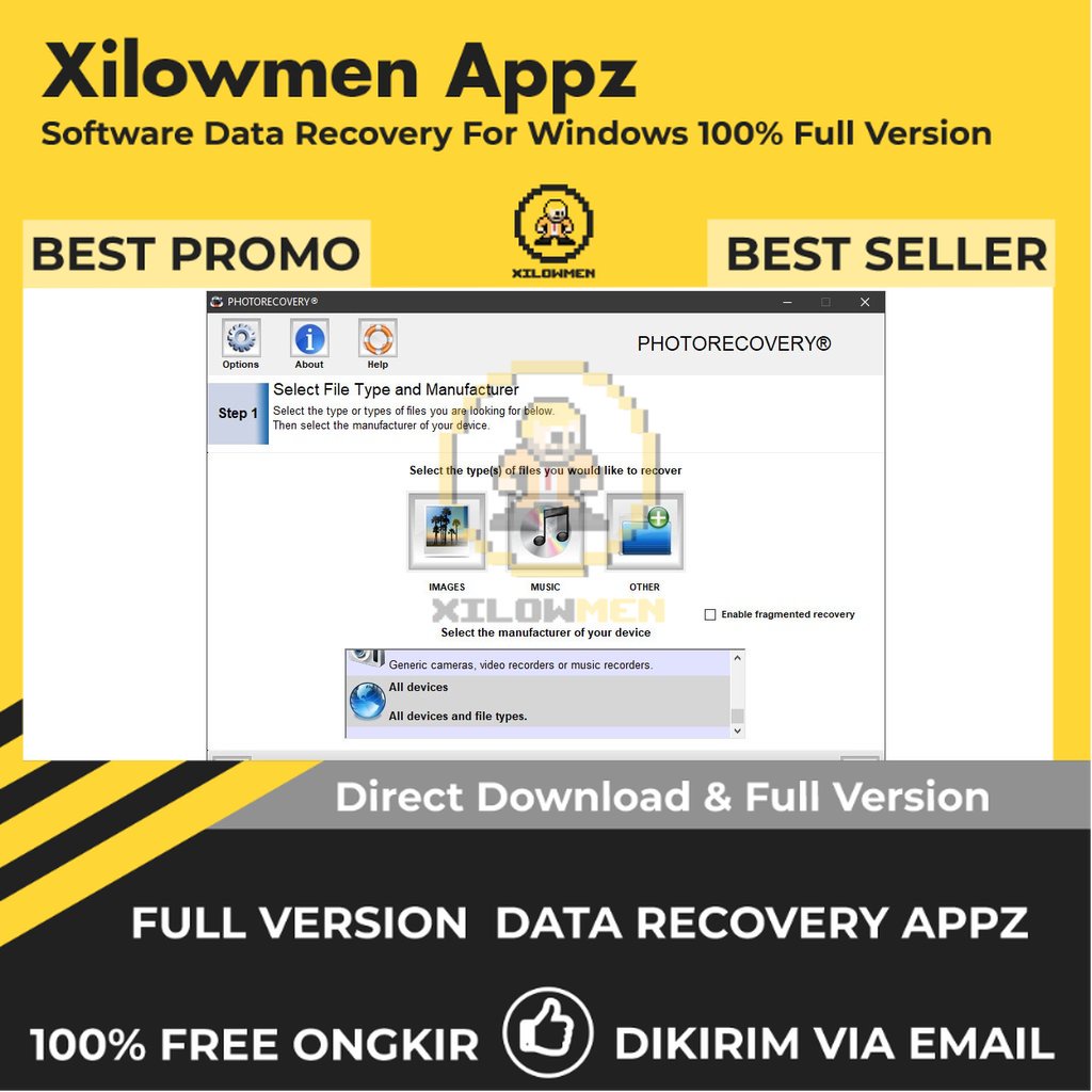 [Full Version] PHOTORECOVERY Professional 2020 Pro Lifetime Data Recovery WIN OS