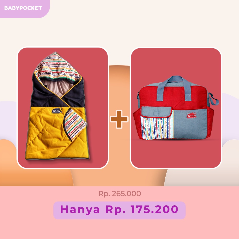 Jual Promo Tas Bayi Besar Dan Baby Blanket Line Series Snobby Tpt