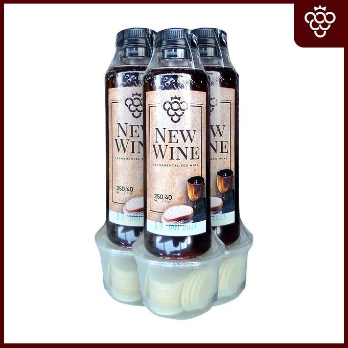 

F⚡ASH Promo Perjamuan Kudus NW Botol 250 ml + Hosti .,..,.,.,.